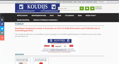 Desktop Screenshot of koudijskleindiersport.nl